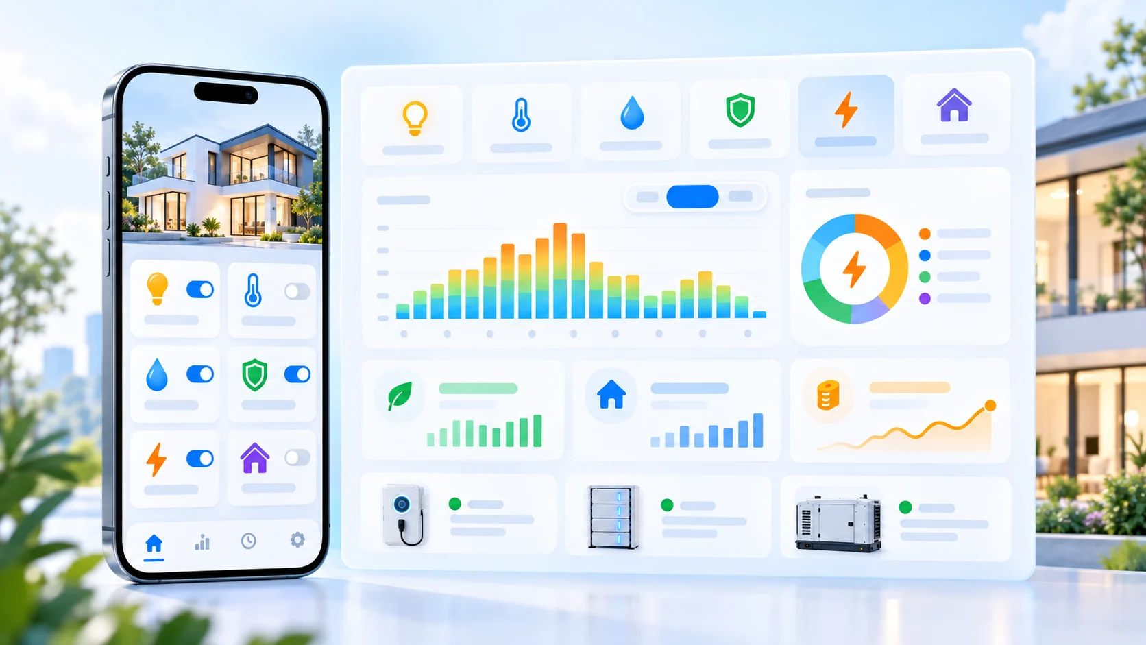 Панель управления и аналитика умного дома HouseClever